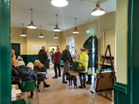 Southeastern opens first community hub at Kent station: Hollingbourne Community Hub internal - credit John Jones