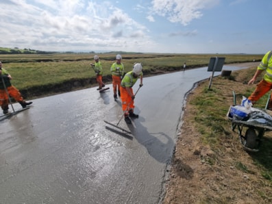 Sunderland Point Grouting Process