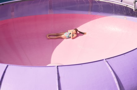 Space bowl flume at Cleethorpes Beach