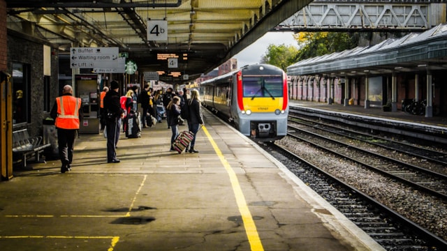 Buses to replace trains for major engineering works on the Heart of Wales Line: Passengers at Shrewsbury Station cropped