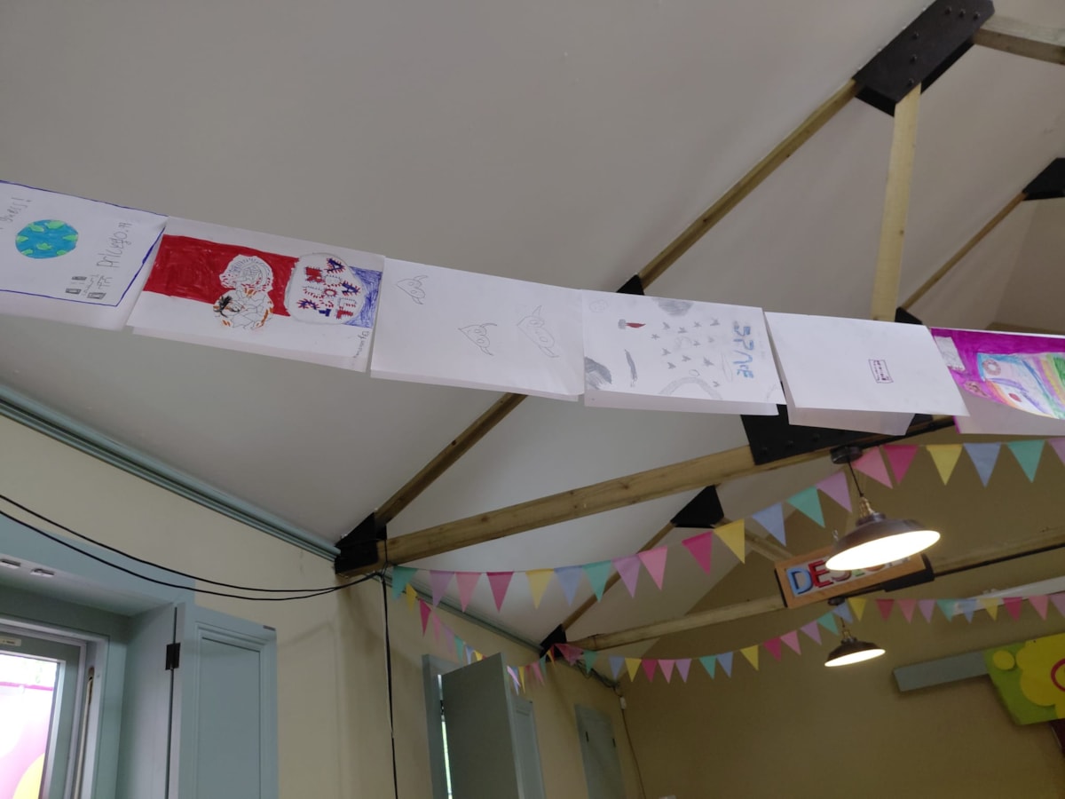Artwork on display at Dumfries House