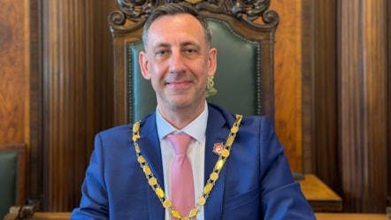 County Councillor Lee Hutchinson