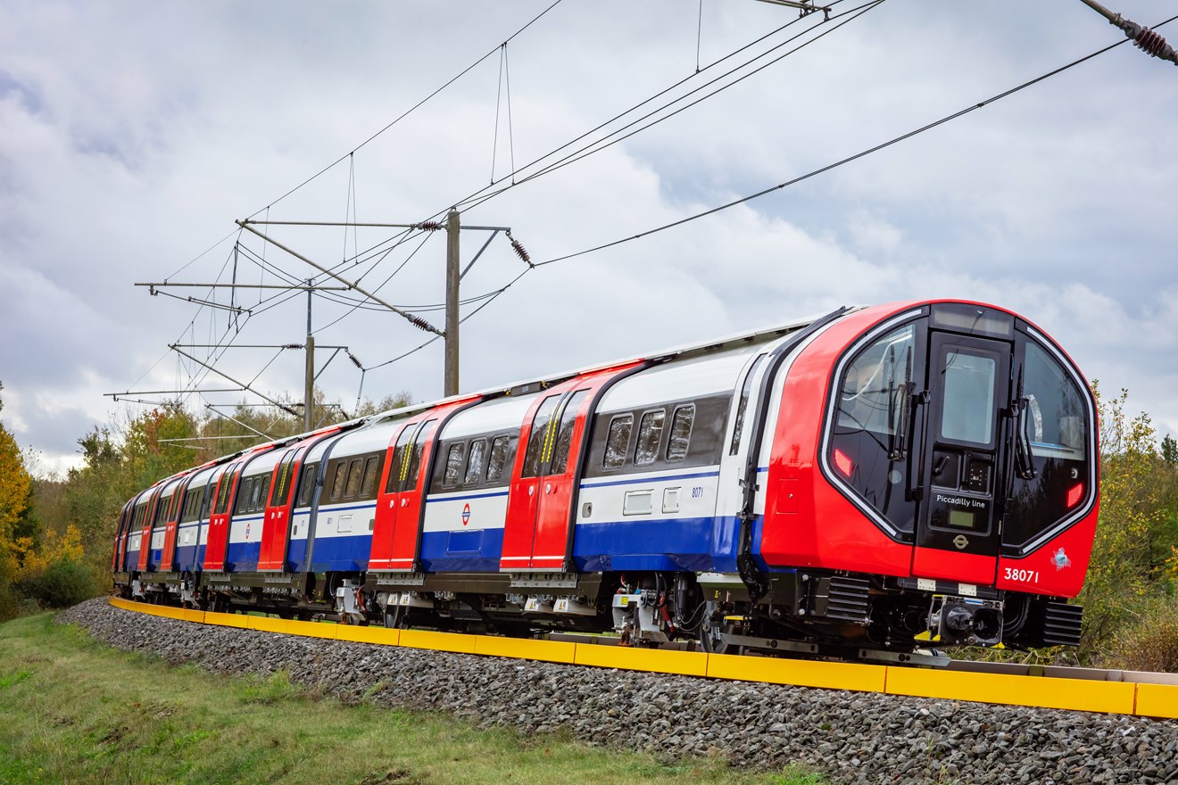 Piccadilly line test train