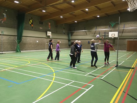 Walking netball in Keith