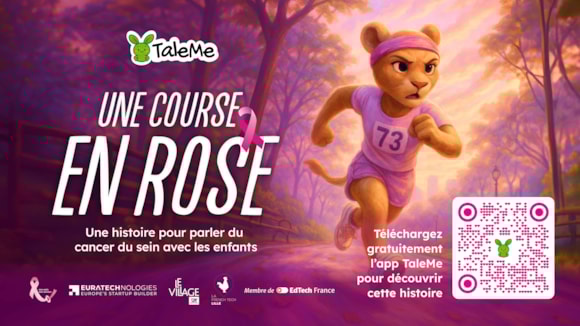 Octobre Rose : TaleMe aide les parents à parler du cancer du sein avec leurs enfants: Octobre-Rose-TaleMe