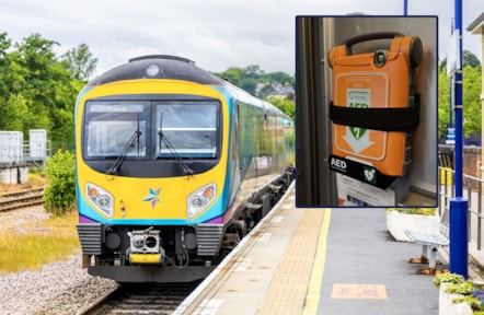 Defibrillator on a 185 train-3