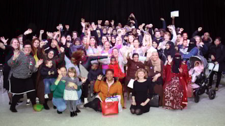 Group photo from ESOL award ceremony 2
