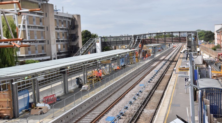 New platform from podium