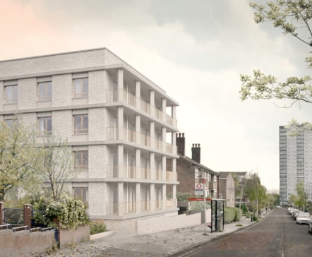 Blackwell Close from the east (credit Al-Jawad Pike)