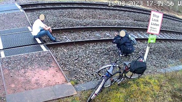 Trespass incident at Brookthorpe level crossing, Gloucestershire: Trespass incident at Brookthorpe level crossing, Gloucestershire