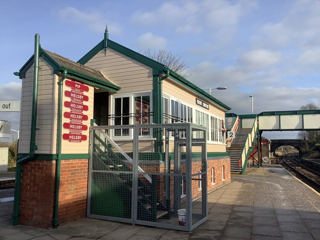 Helsby signal box after refurbishment 2