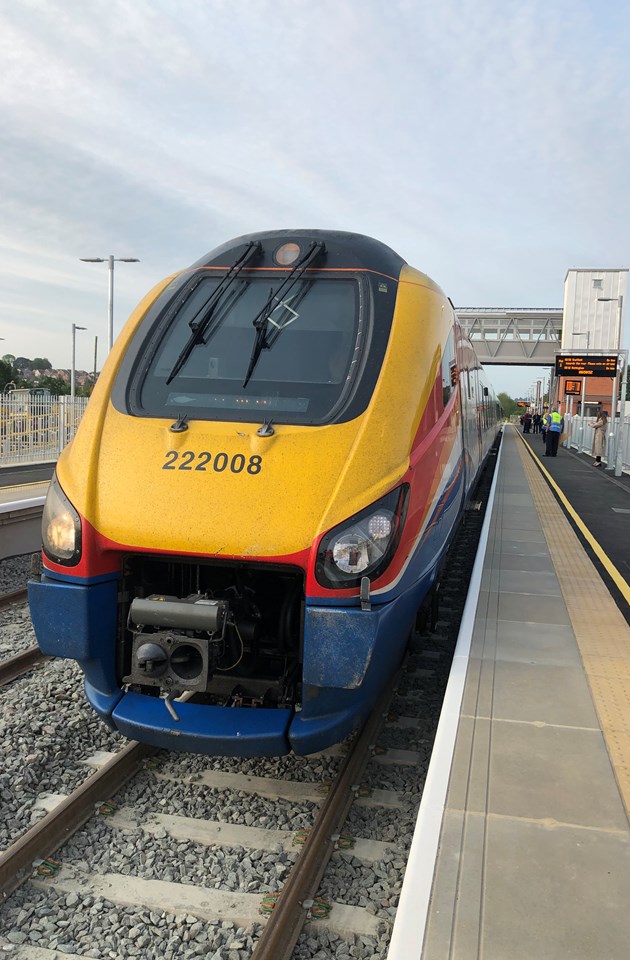 Train services resume at Market Harborough