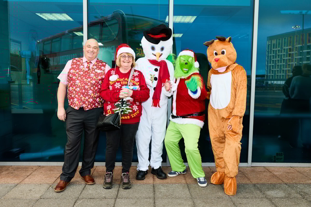 Santa's grotto Manchester Airport-2