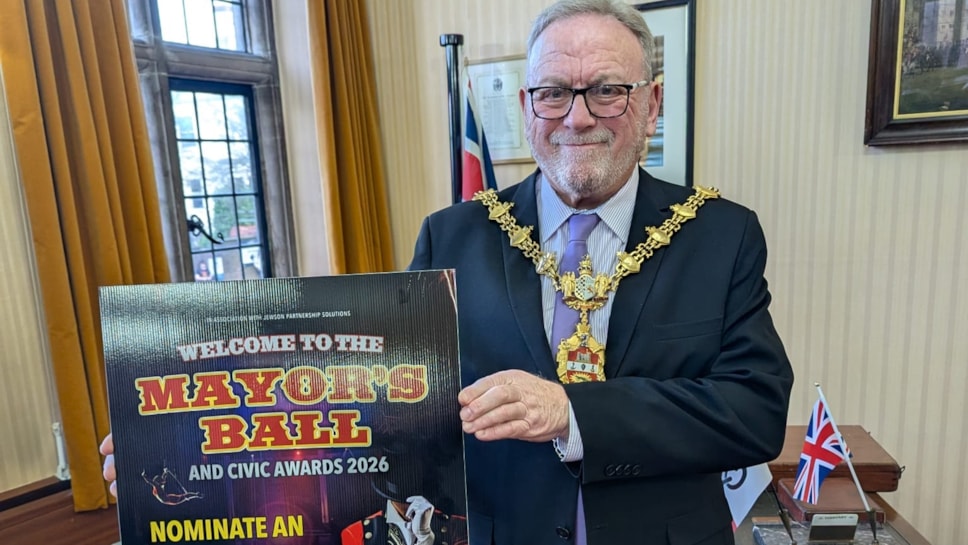 The Mayor of Dudley promoting the You awards