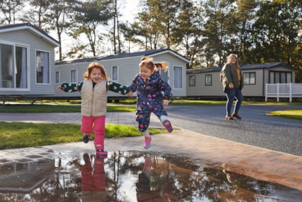 Puddle fun at Wild Duck