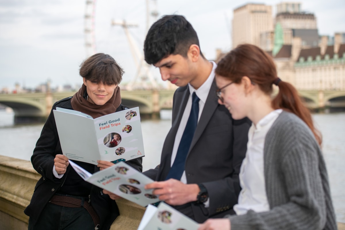 School pupils visit Parliament to celebrate Avanti West Coast's Feel Good Field Trips initiative connecting over 5,000 young people to fun and educational days out.