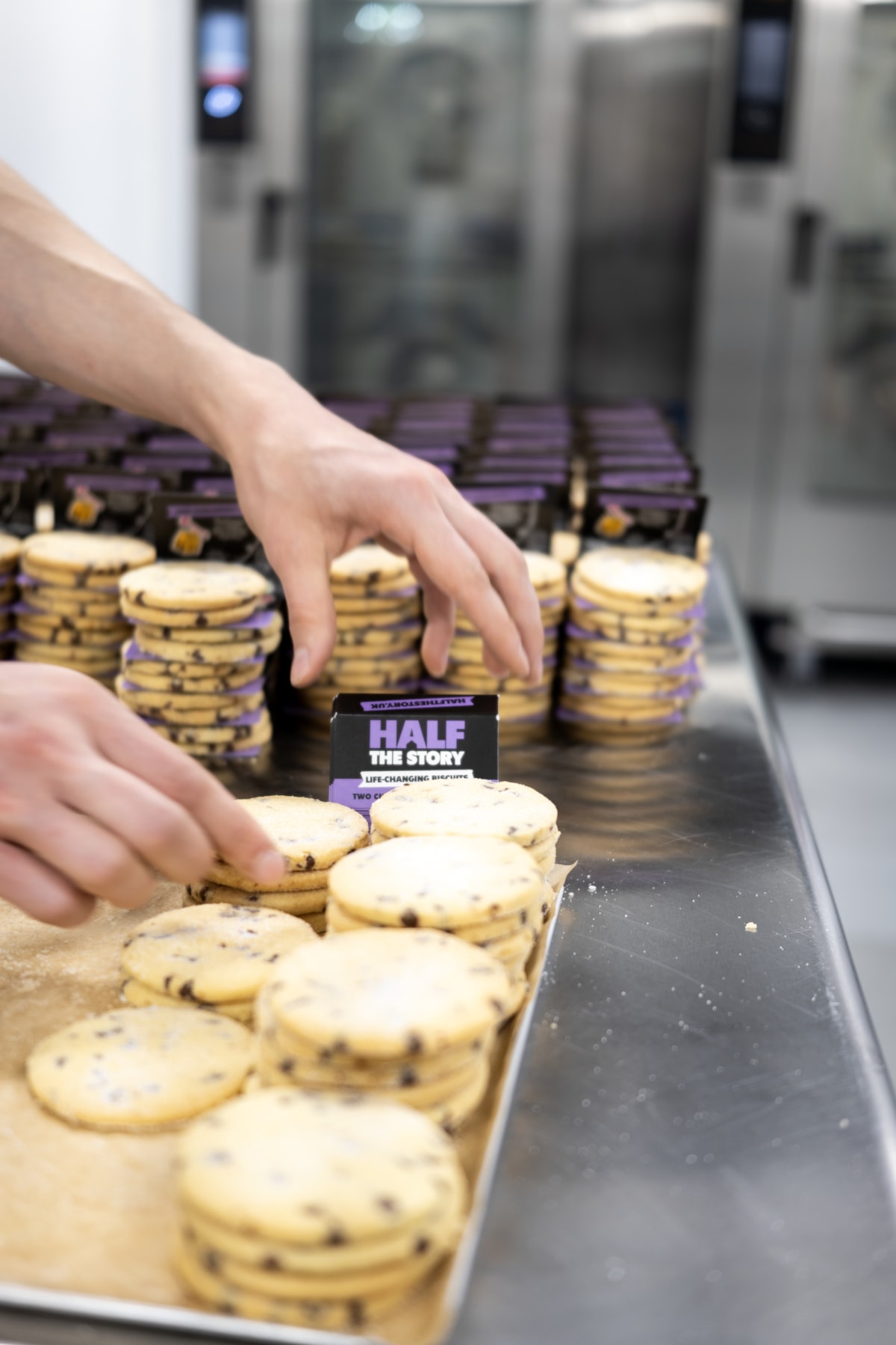 Half the Story is supplying its handmade chocolate chip shortbread to Avanti West Coast.

Please credit Chocolate Films.