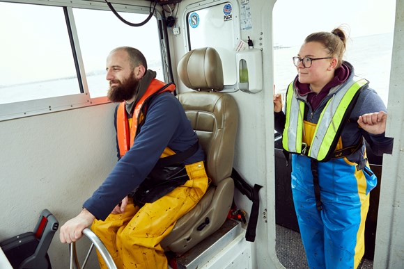 Fishing vessel skippers take lead role in drive to improve the industry’s safety culture: AmyFarish2 Credit  Dan Rowley