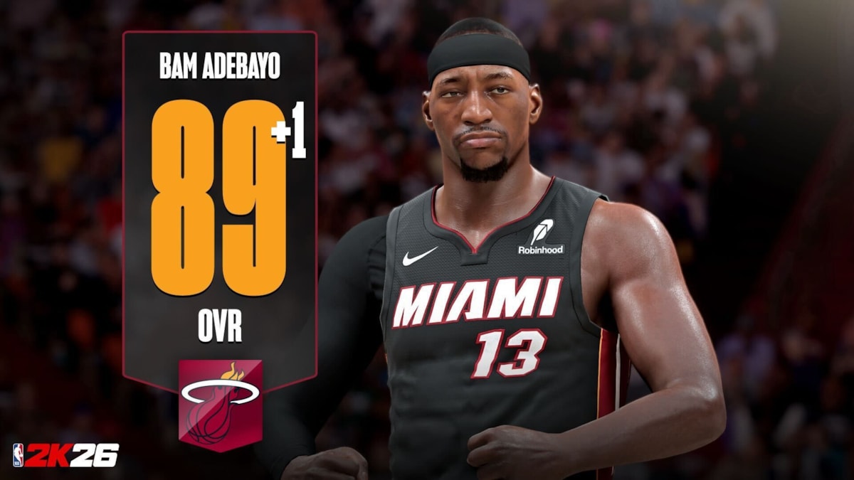 NBA 2K26 Ratings Update 8 - Bam Adebayo