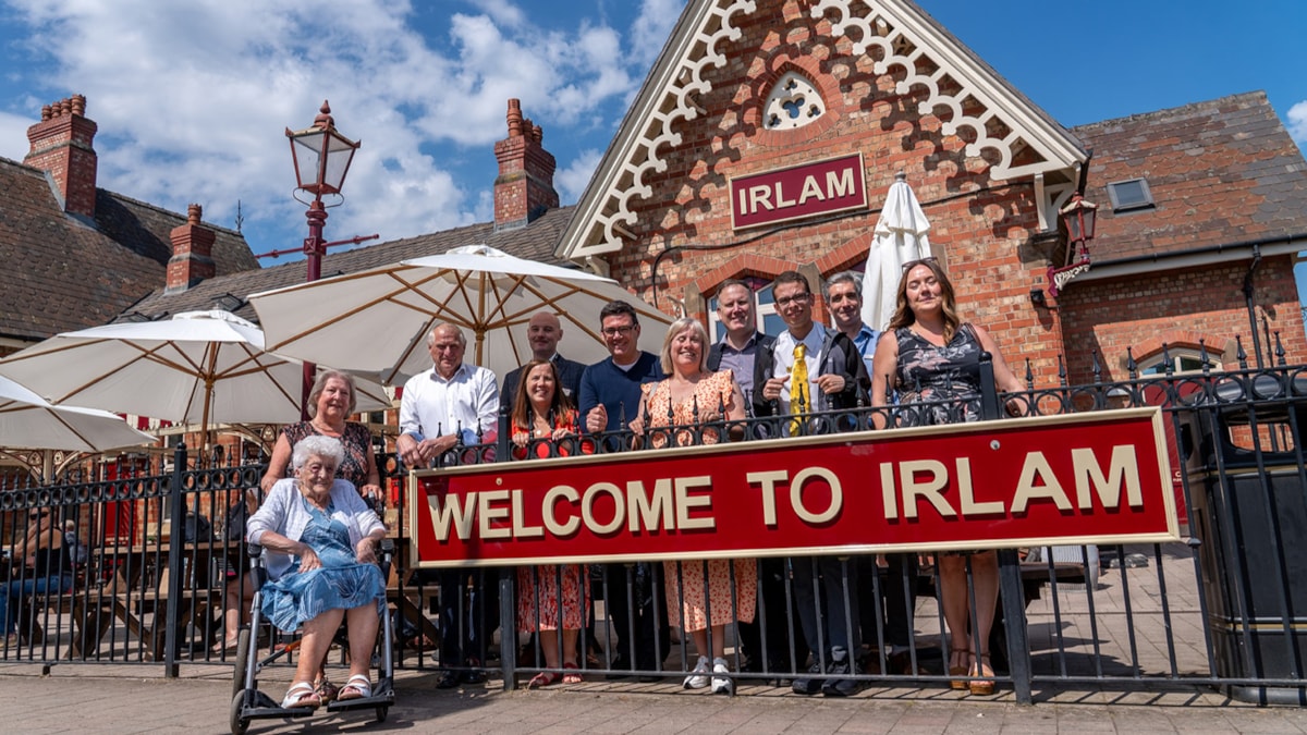 Irlam station in Greater Manchester. Credit: TfGM.