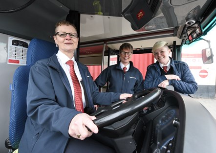 East Yorkshire Buses drivers