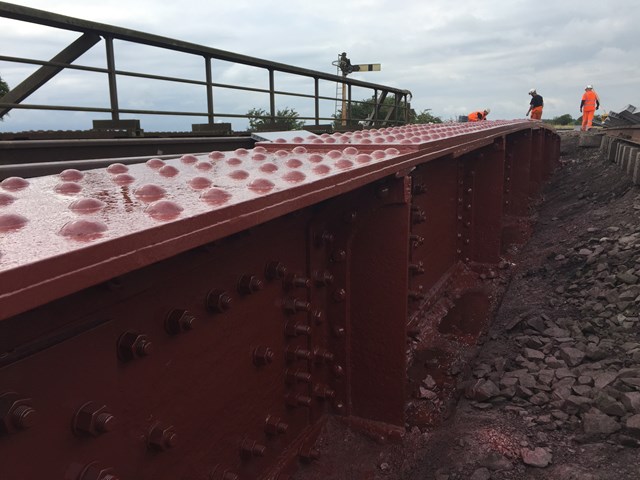 Network Rail completes Mauchline railway bridge refurbishment: Ayr Road - Strengthening