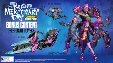 Borderlands 4 Bounty Pack 1 Bonus Content