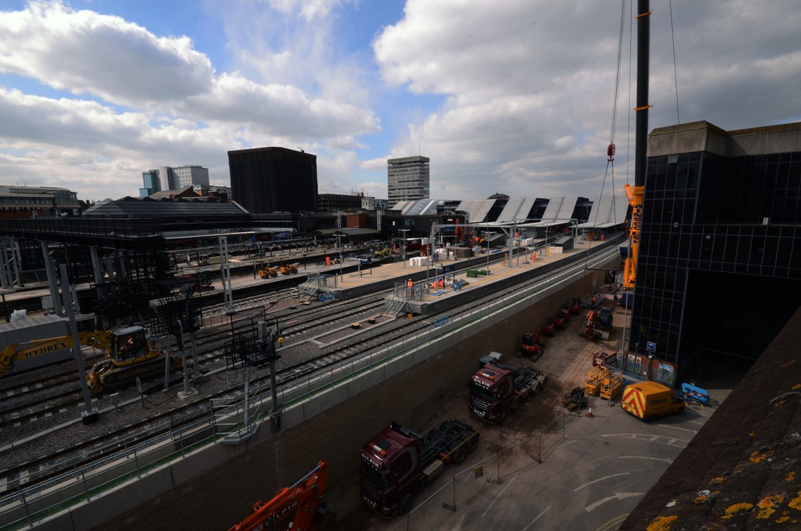 Reading Station View From The Car Park