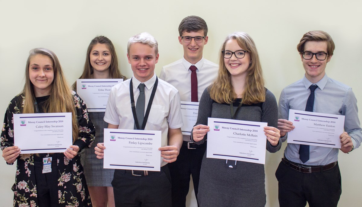 Moray pupils complete Career Ready internship