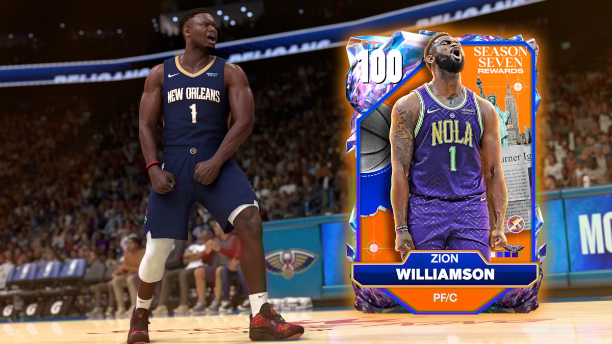 NBA 2K25 SEASON 7 ZION WILLIAMSON