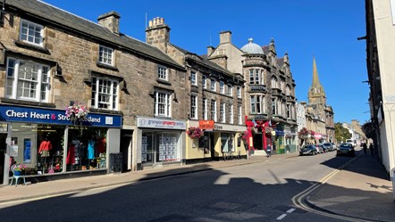 Forres high street cropped