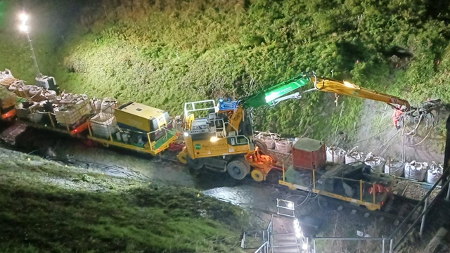 One week to go before Network Rail carries out vital reliability upgrades to the West of England line between Salisbury to Yeovil Junction which will see the line closed for 16-days: Crewkerne tunnel works