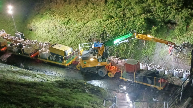 Crewkerne tunnel works: Crewkerne tunnel works