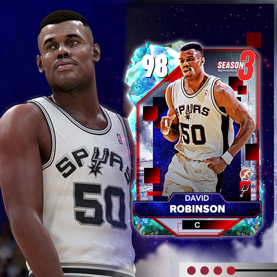 NBA 2K25 Season 3 David Robinson Vertical