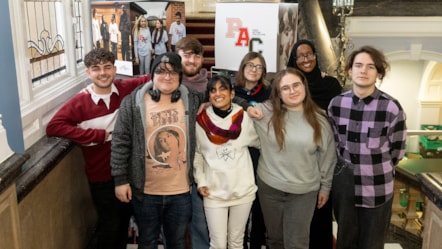 members of PAC Cymru youth group