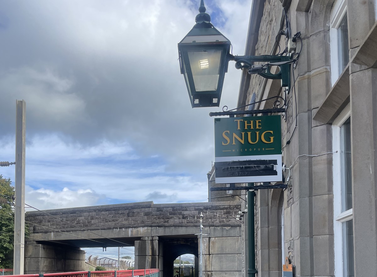 This image shows the Snug micropub at Carnforth