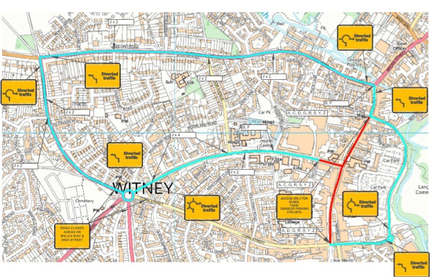 Witney town centre modified map-2