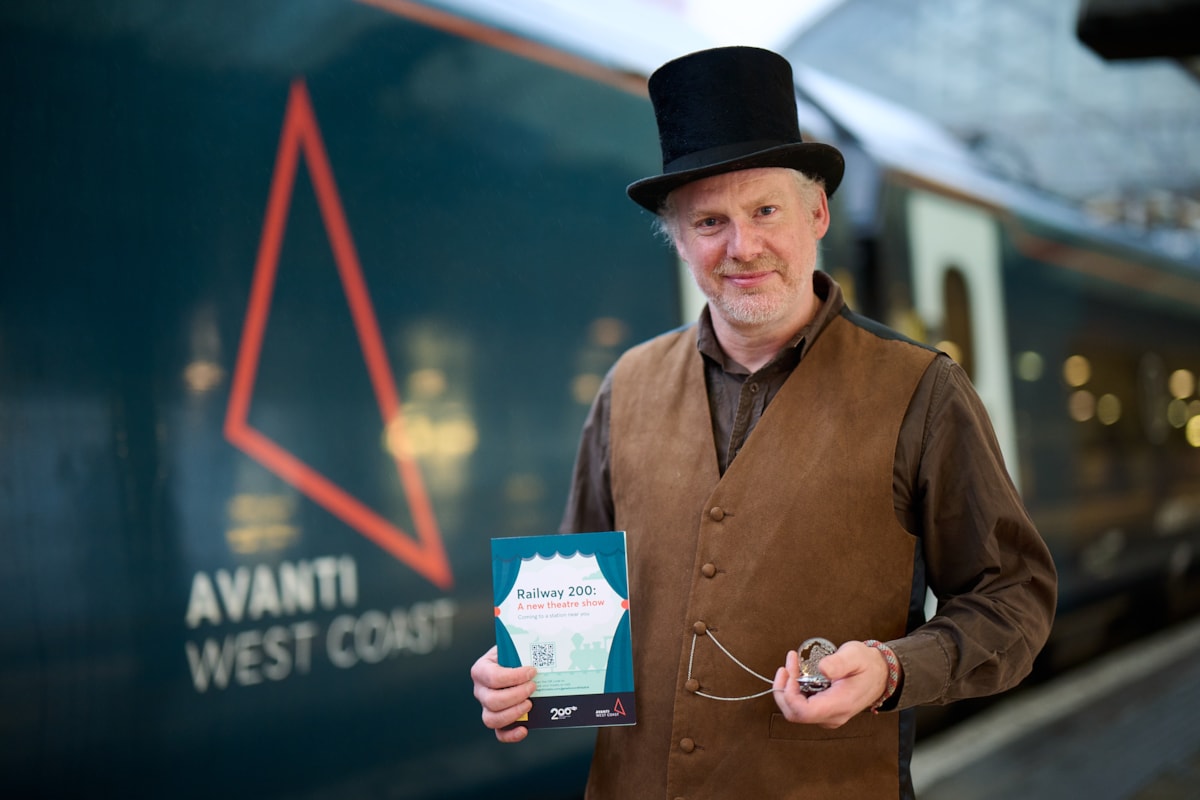 Avanti West Coast Customer Service Assistant, Geoff Baker, has written and produced Railway 200: a new theatre show to celebrate 200 years of the UK's railway
