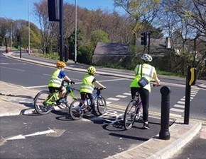 New measures to support social distancing for people walking and cycling in Leeds: Cycling