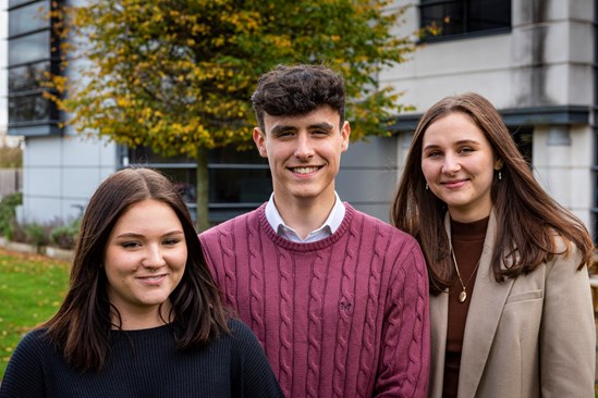 T-Level students jump straight into civil engineering careers on HS2: Jemma Finn and Charlotte will now begin their Civil Engineering Degree Apprenticeships on HS2