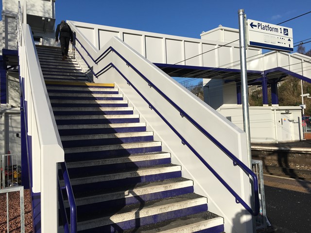 Westerton AFA Platform 2 staircase