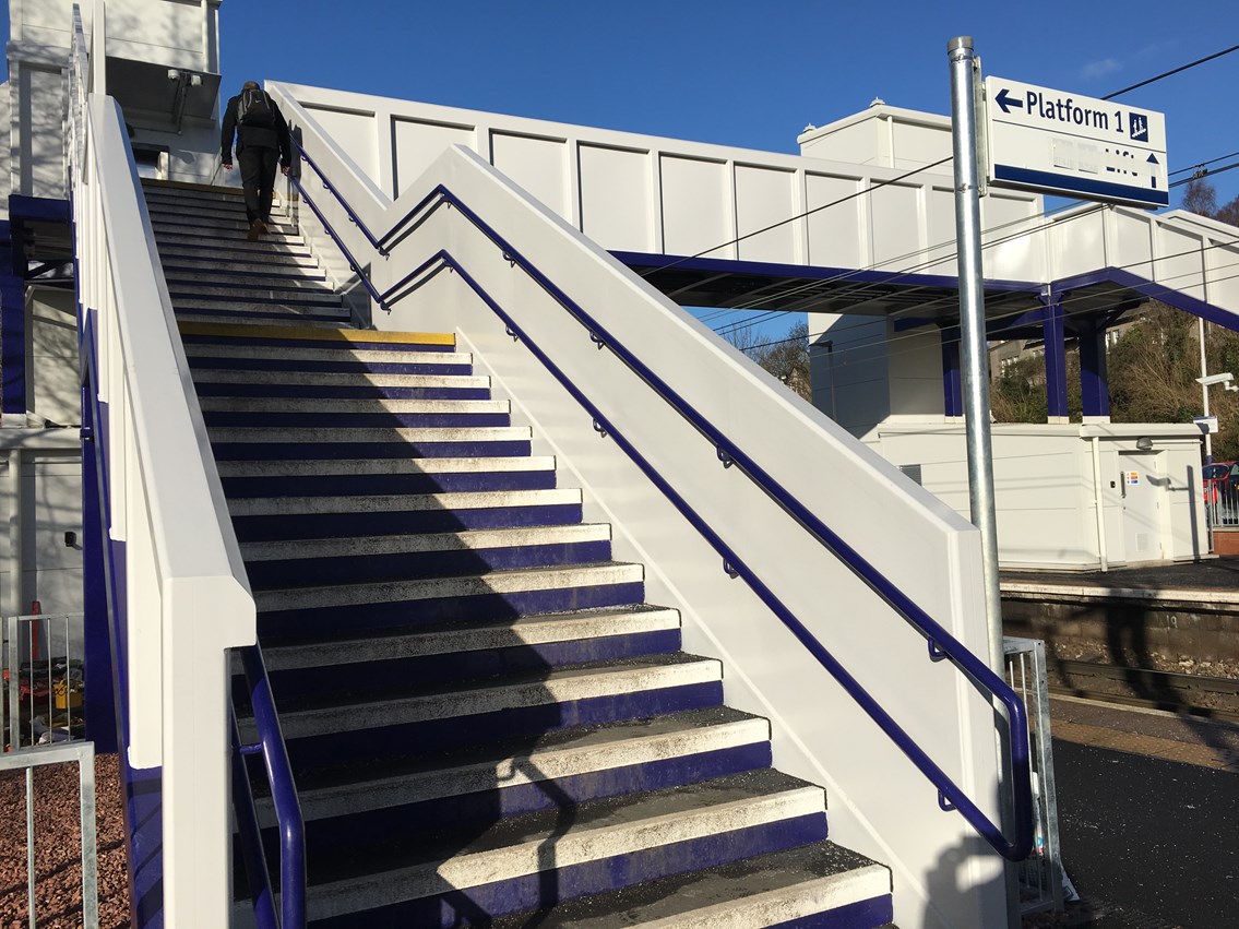 Westerton AFA Platform 2 staircase