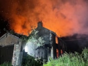 Monkton Property Fire 01: Monkton Property Fire 01