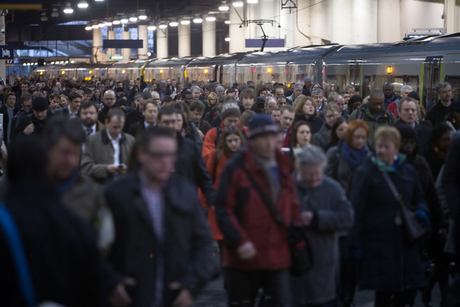 Public consultation begins on route and design of 'transformative' Crossrail 2: Busy station