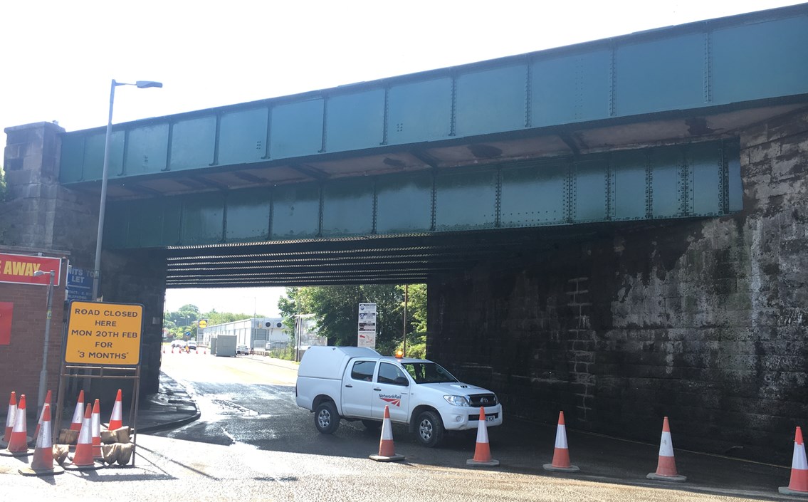 Cambuslang Road, Rutheglen reopens on programme following 14 week bridge refurbishment