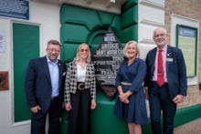 Blackheath weight sign unveiled: Blackheath weight sign unveiled