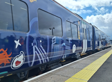 An image of The Northumbrian train