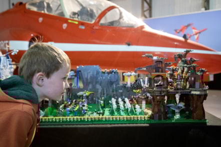 Awesome Bricks at the National Museum of Flight. Photo © Stewart Attwood (8)