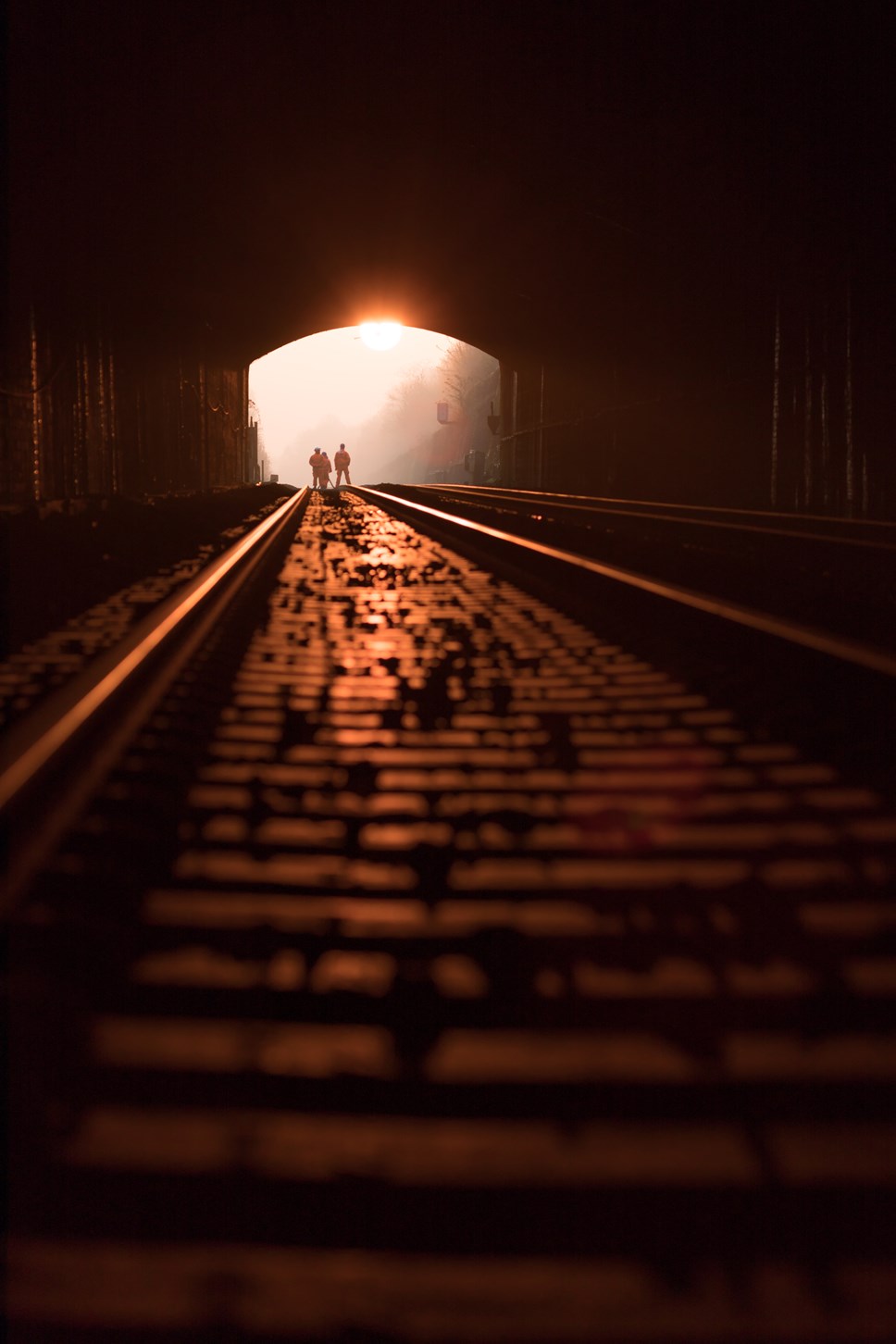 GWR Box Tunnel sun rise