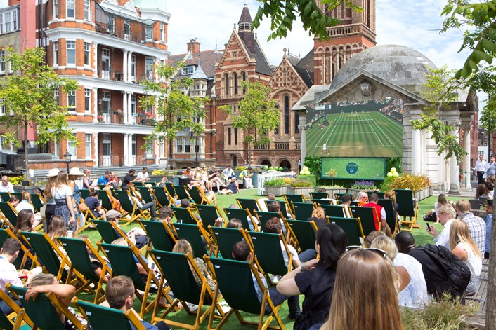 London Eats: Celebrate the return of Wimbledon with the best ways to eat, drink and enjoy the tennis in London this summer: Brown Hart Gardens in Mayfair